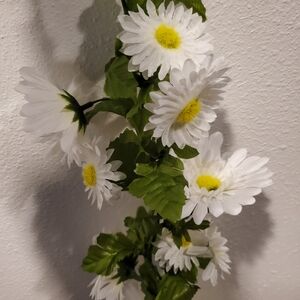 White and Yellow Daisy Garlands